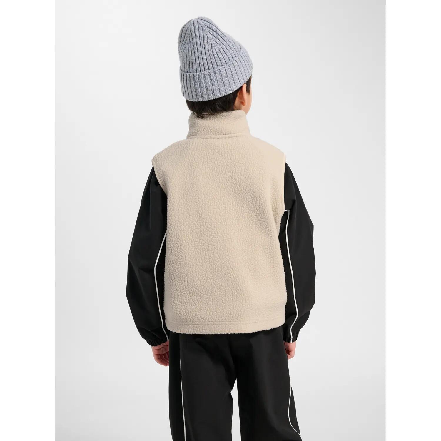 Kinder zonder mouwen rits fleece Hummel Martini 4/7