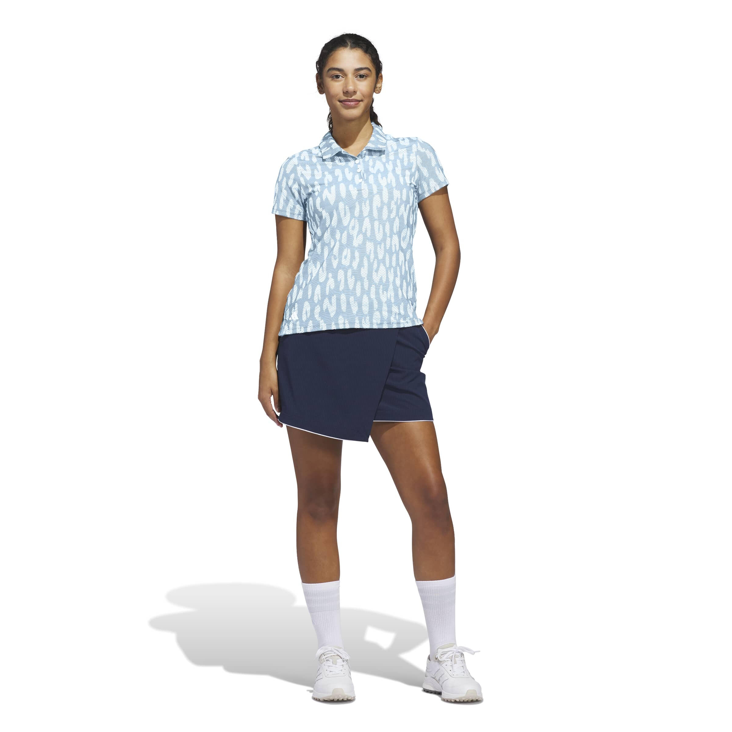 Polo jacquard femme adidas Ultimate365 4/7