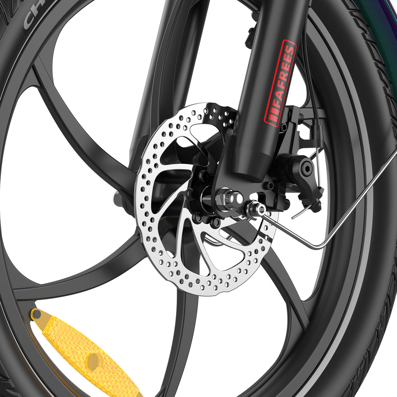 FAFREES F20+ Pro E-Bike für Erwachsene, 25-Ah-Akku mit großer Reichweite 7/7