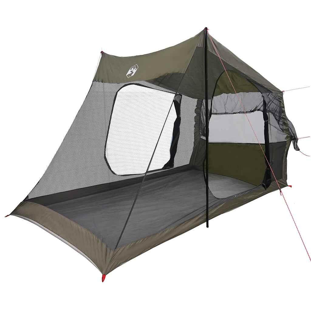 Tienda de campaña para coche VidaXL 2 personas verde oliva impermeable 3/7