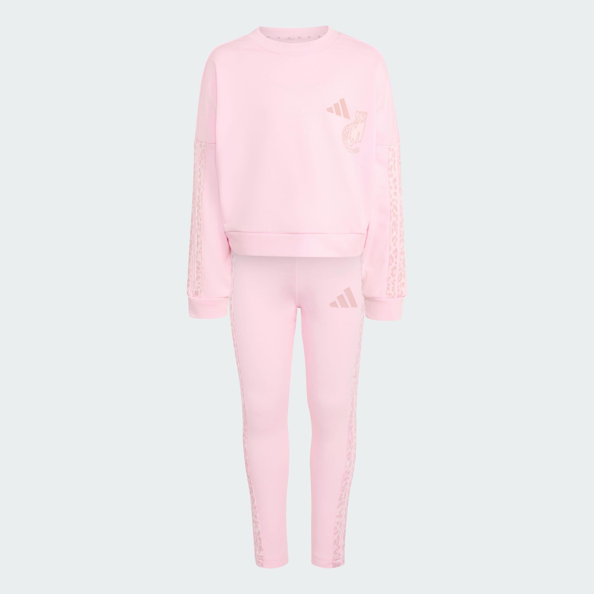 CONJUNTO CON MALLAS Y ESTAMPADO ANIMAL 2/5