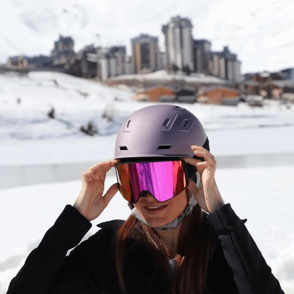FIZZ 2 skihelm ALUMINIUM PURPLE 3/5