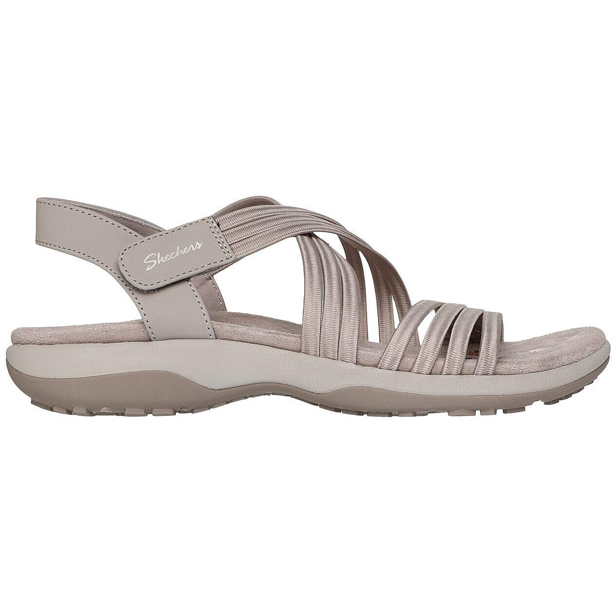 Sandalen Skechers Reggae Slim - Sunnyside 2.0, Beige, Dames 3/5