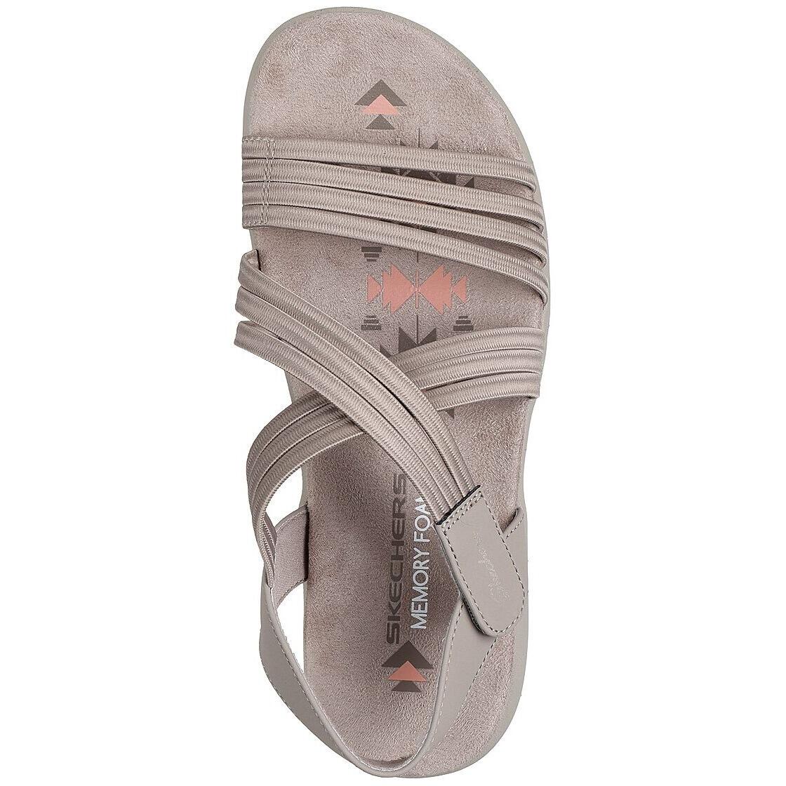 Sandalen Skechers Reggae Slim - Sunnyside 2.0, Beige, Dames 2/5