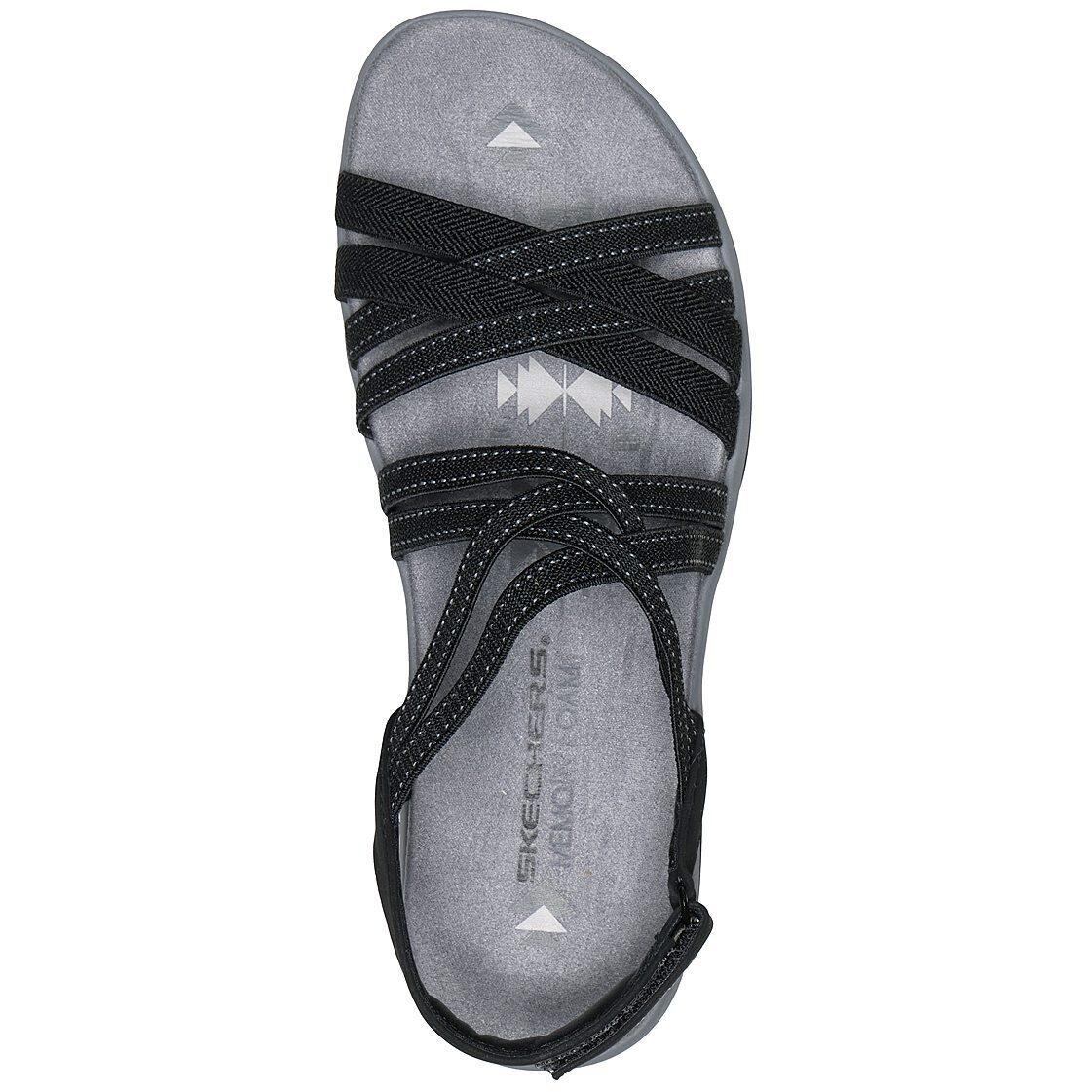 Sandalen Skechers Reggae Slim - Summer Getaway, Zwart, Dames 2/5