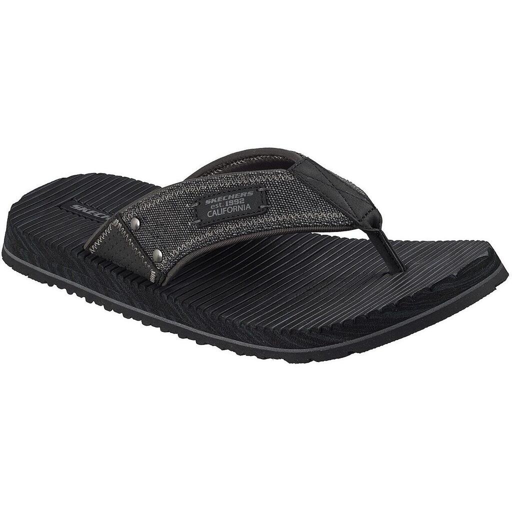 Slaps Skechers Quill-sea Side, Black, Men