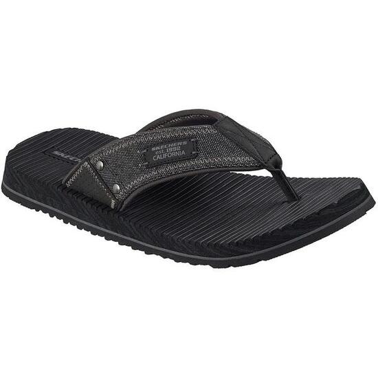 Gifles Skechers Quill-sea Side, Noir, Hommes