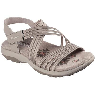 Sandalen skechers reggae slim - sunnyside 2.0, beige, dames
