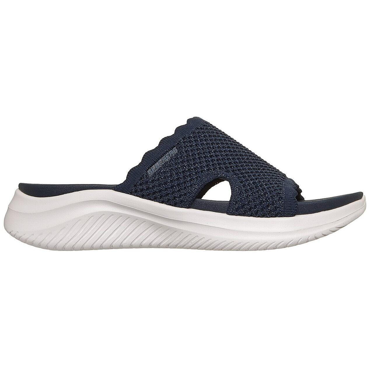 Slaan Skechers Ultra Flex 3.0 Sandal-bring I, Blauw, Dames 3/5