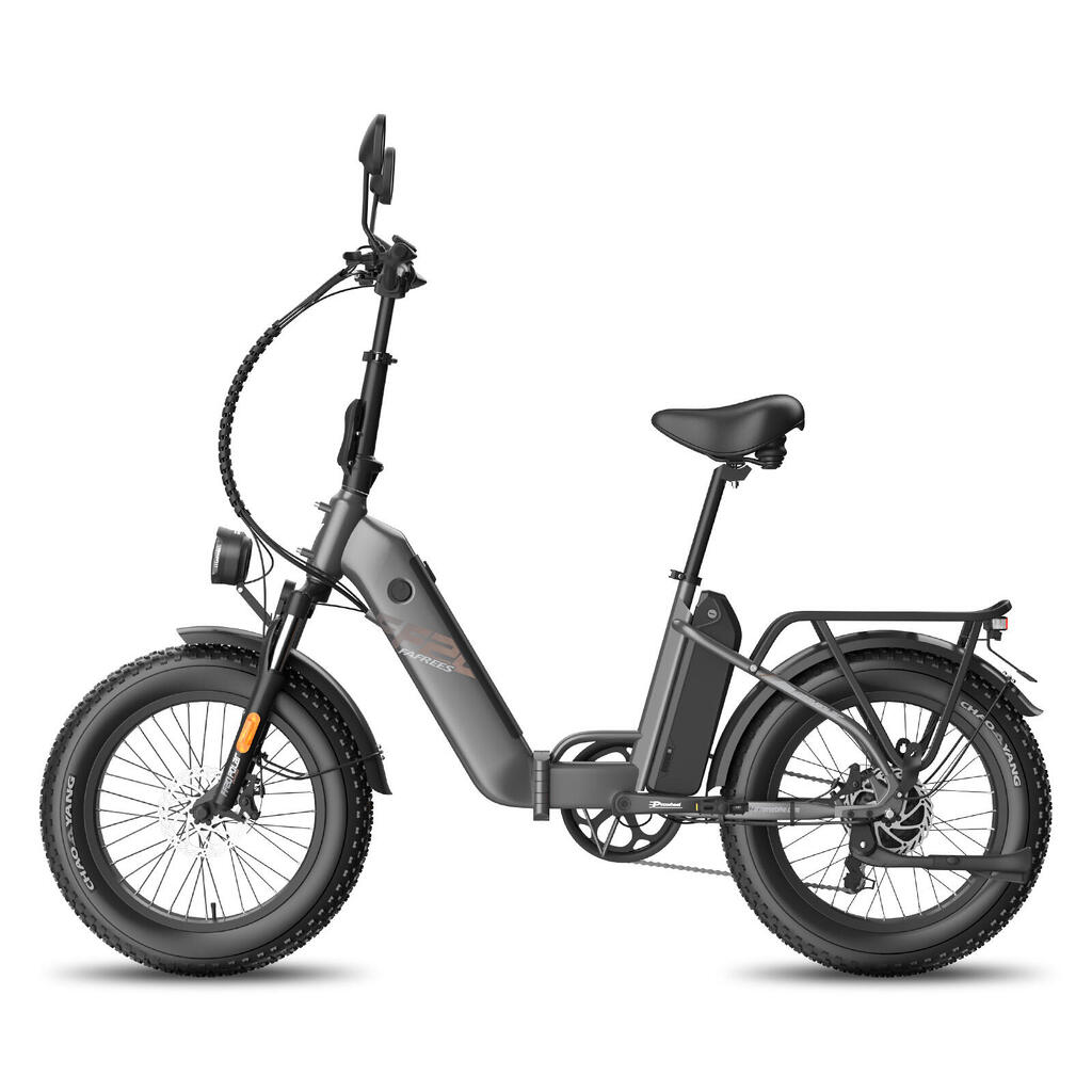 Fafrees FF20 Polar Folding EBike 20 x 4.0 Inch Fat tires,Double Battery 24 Ah