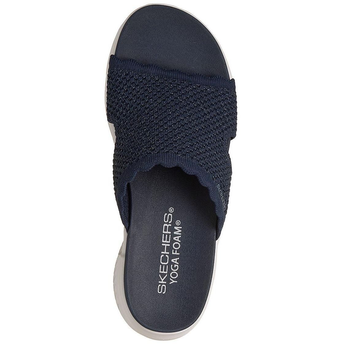 Schiaffi Skechers Ultra Flex 3.0 Sandal-bring I, Blu, Donne 2/5