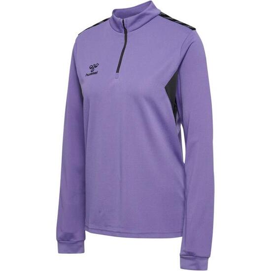 Sweatshirt half zip femme Hummel Authentic