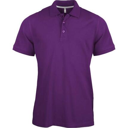 Polo manches courtes Kariban blanc