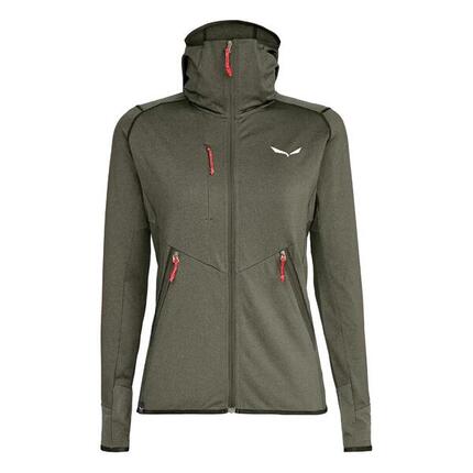 Veste à capuche hybride femme Salewa Agner