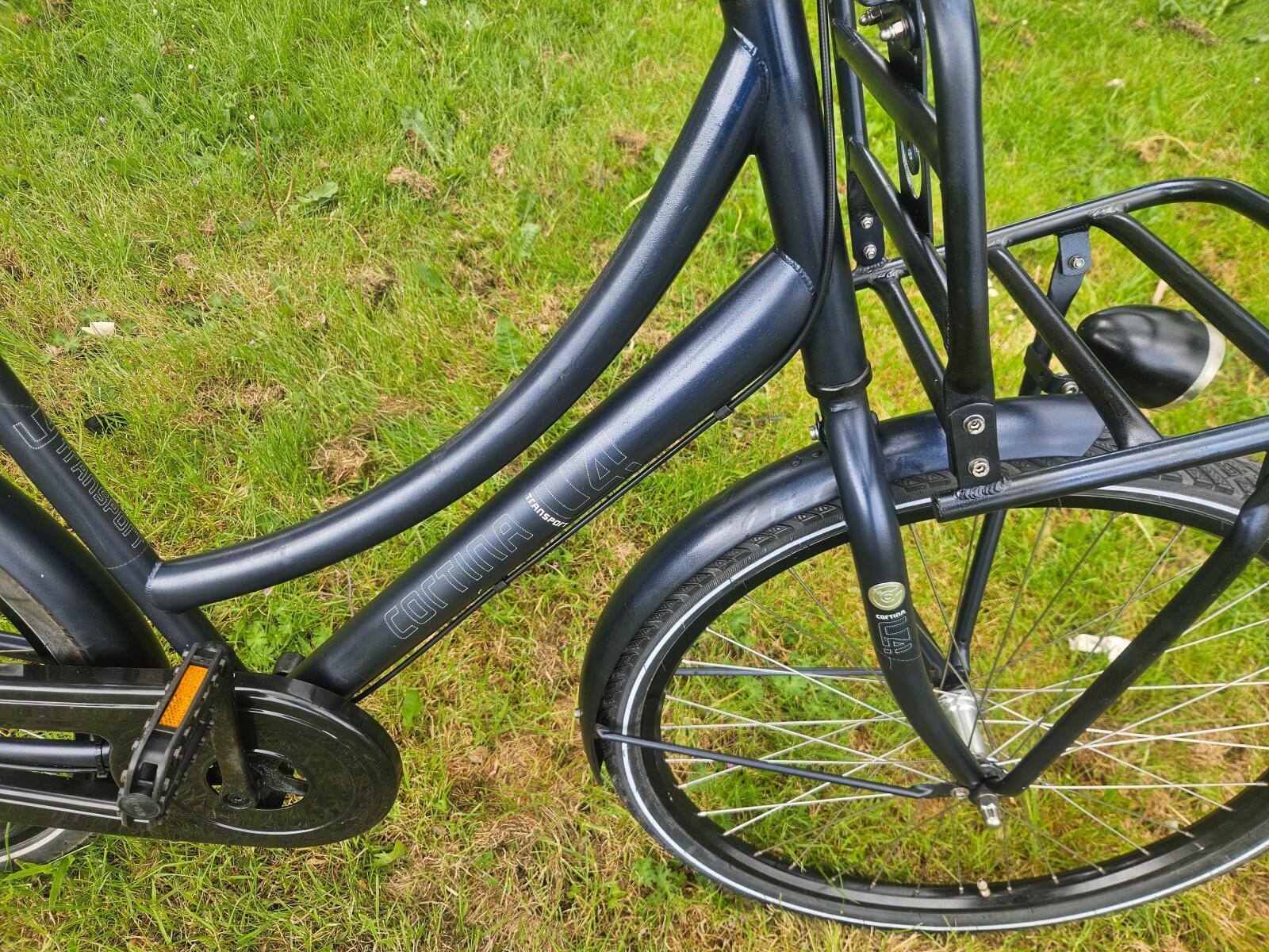 Cortina U4 damesfiets 46 cm, donkerblauw 3/5