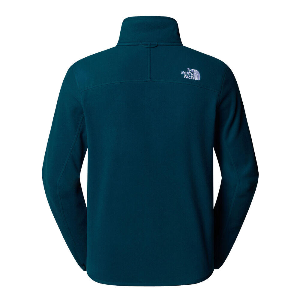 The North Face Fleece Vest Uomo S, petrolio e grigio asfalto 2/4