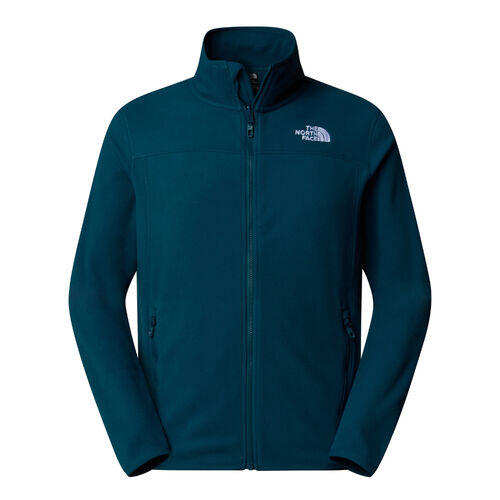 The North Face Fleece Vest Uomo S, petrolio e grigio asfalto 4/4