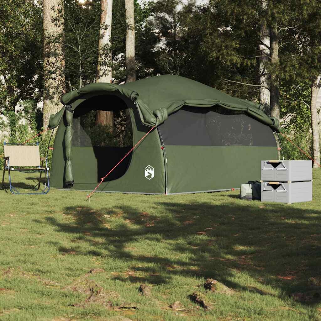 Tienda túnel VidaXL 6 personas impermeable verde oliva 3/7