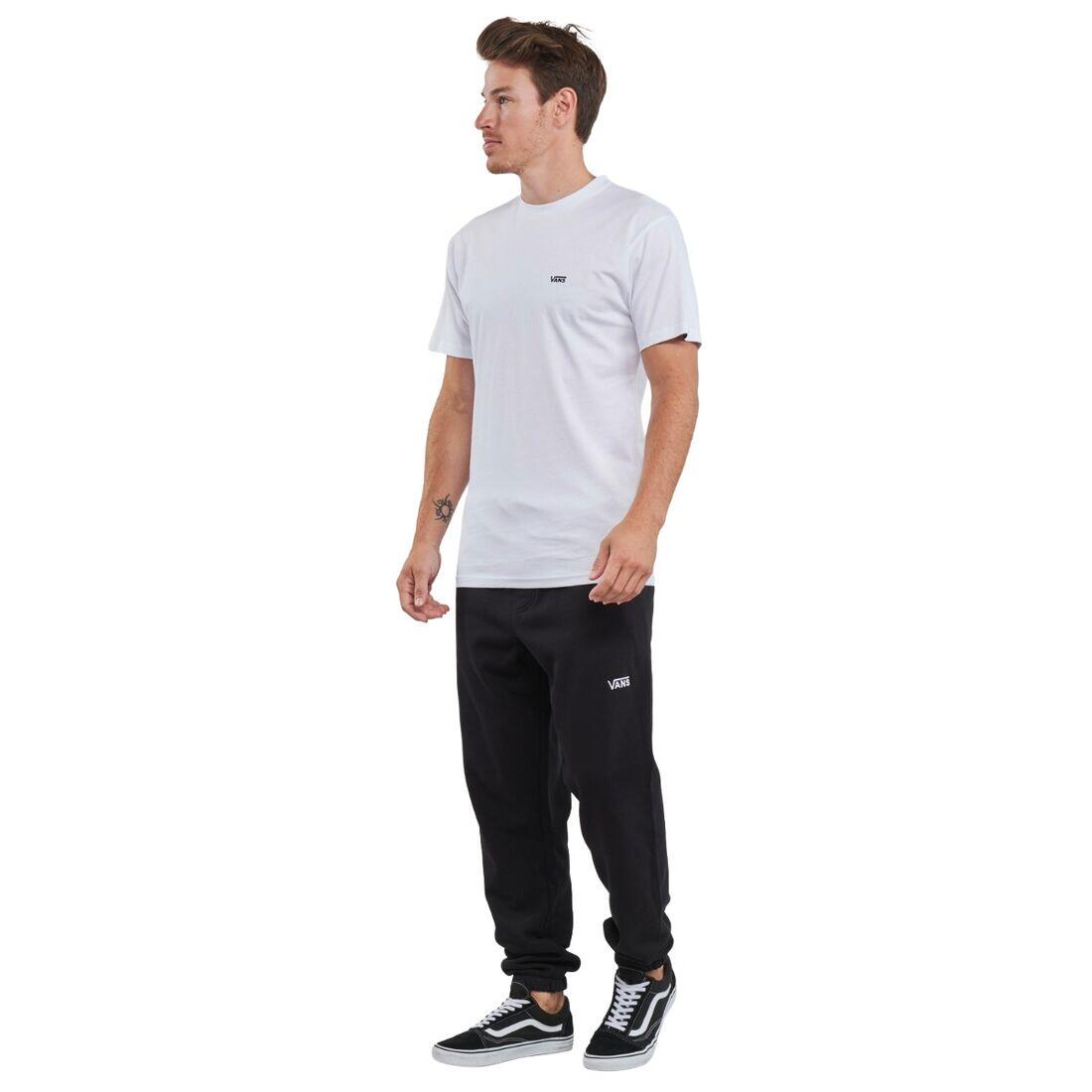 Camiseta Blanca Vans Left Chest White Básica de Corte Regular 2/4