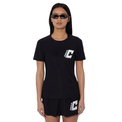 Dames-t-shirt circle sportswear legend