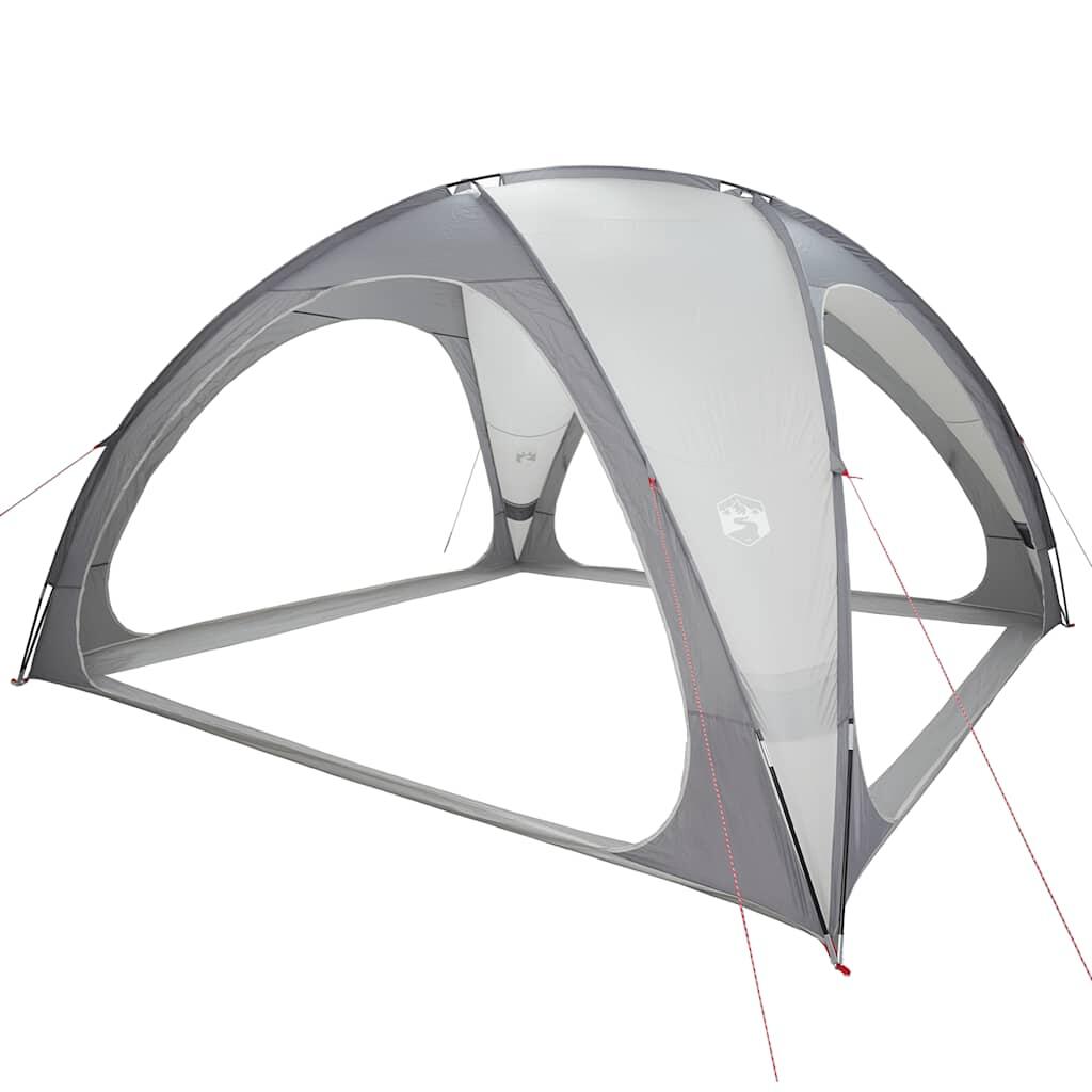 Carpa para fiestas VidaXL impermeable gris 3/7