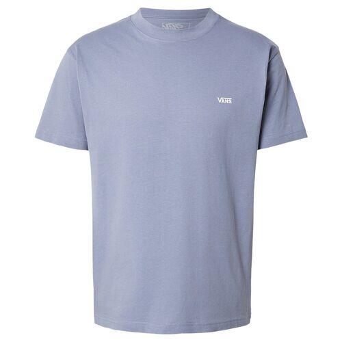 Camiseta Azul Ahumado Vans Left Chest Glacial Slate Básica de Corte Regular 4/4