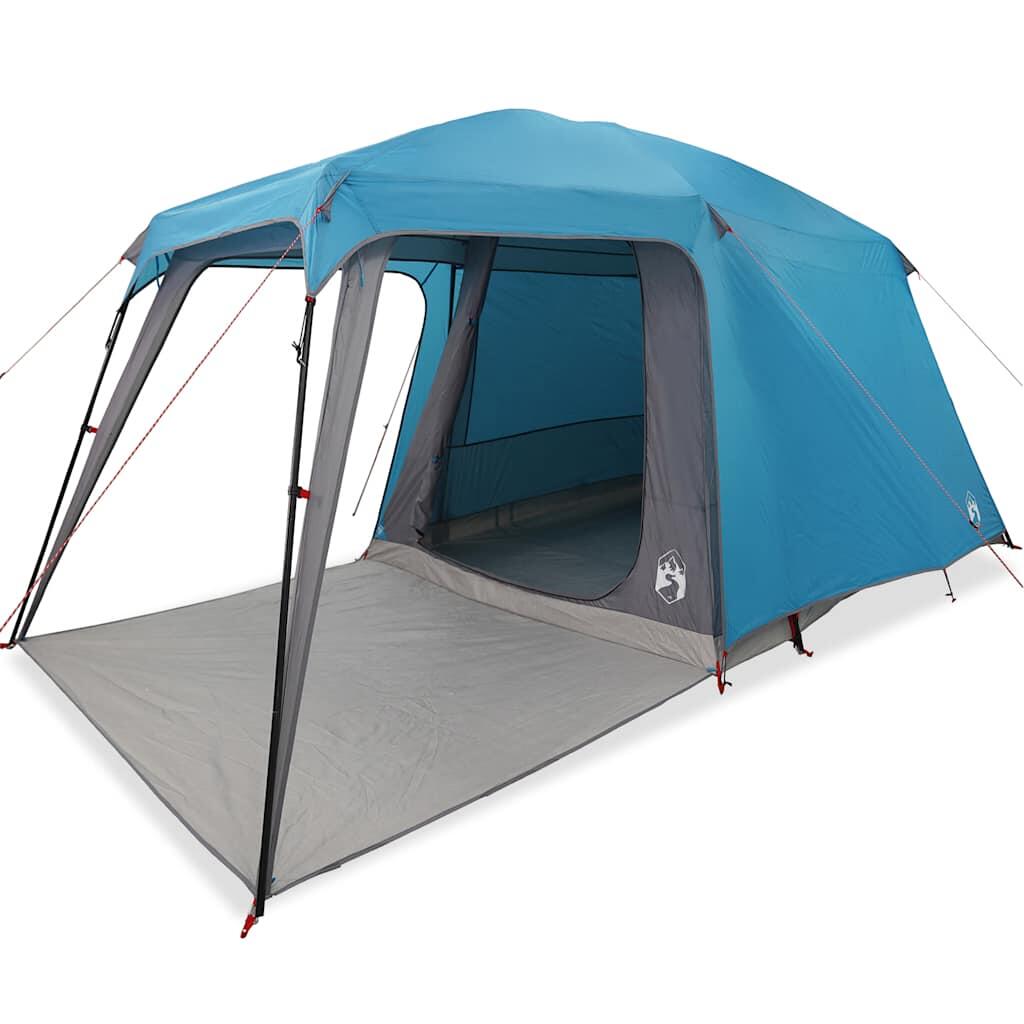 VidaXL Campingzelt mit Verandakuppel 5 Personen, wasserdicht, blau 2/7