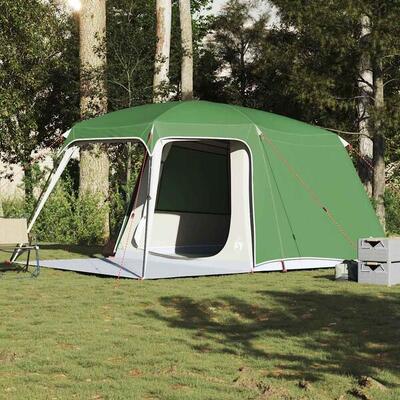 Tenda da campeggio a cupola 5 persone impermeabile con veranda - VidaXL