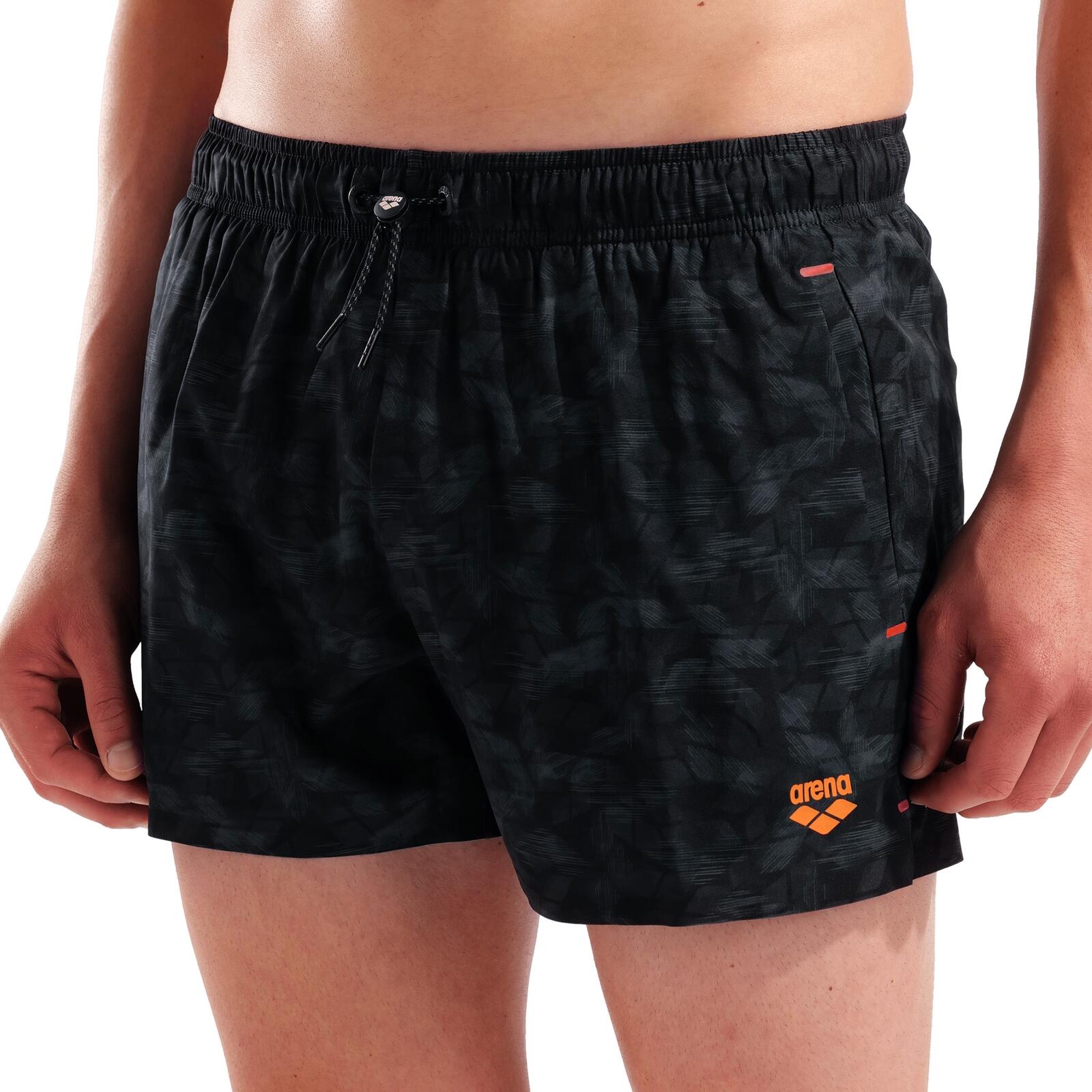 Badehose schnelltrocknend chlorbeständig Herren - Evo Beach X-Short Allover 5/7