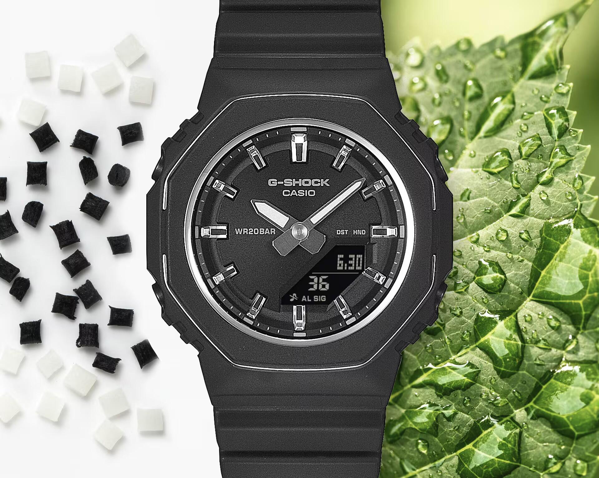 Casio Analog Digital Uhr Schwarz/Schwarz GMA-P2110-1AER 4/6