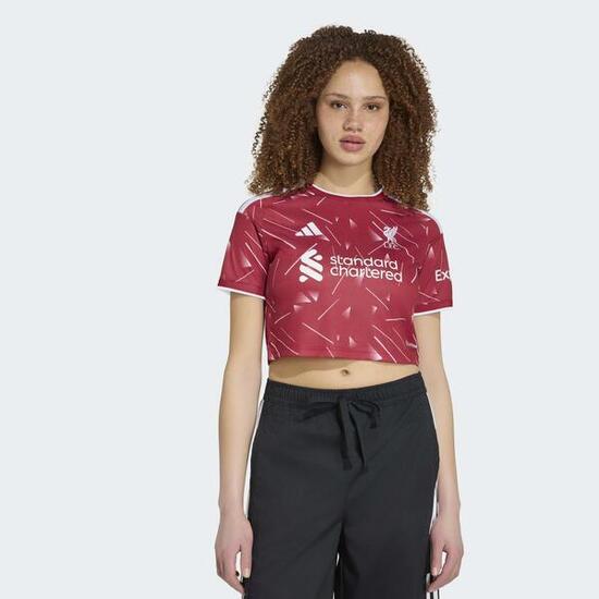 Maillot crop top domicile Liverpool FC 26/27