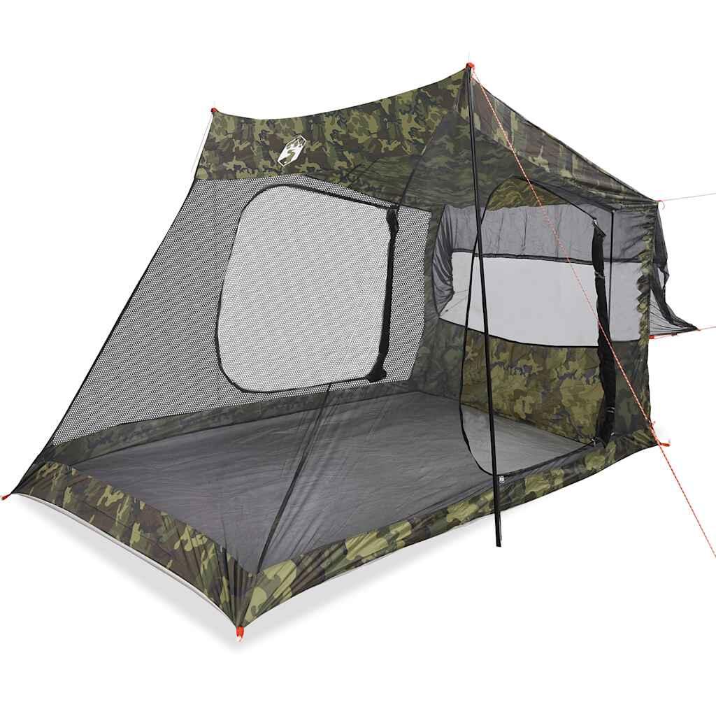 VidaXL tienda de campaña para coche 2 personas camuflaje impermeable 2/7