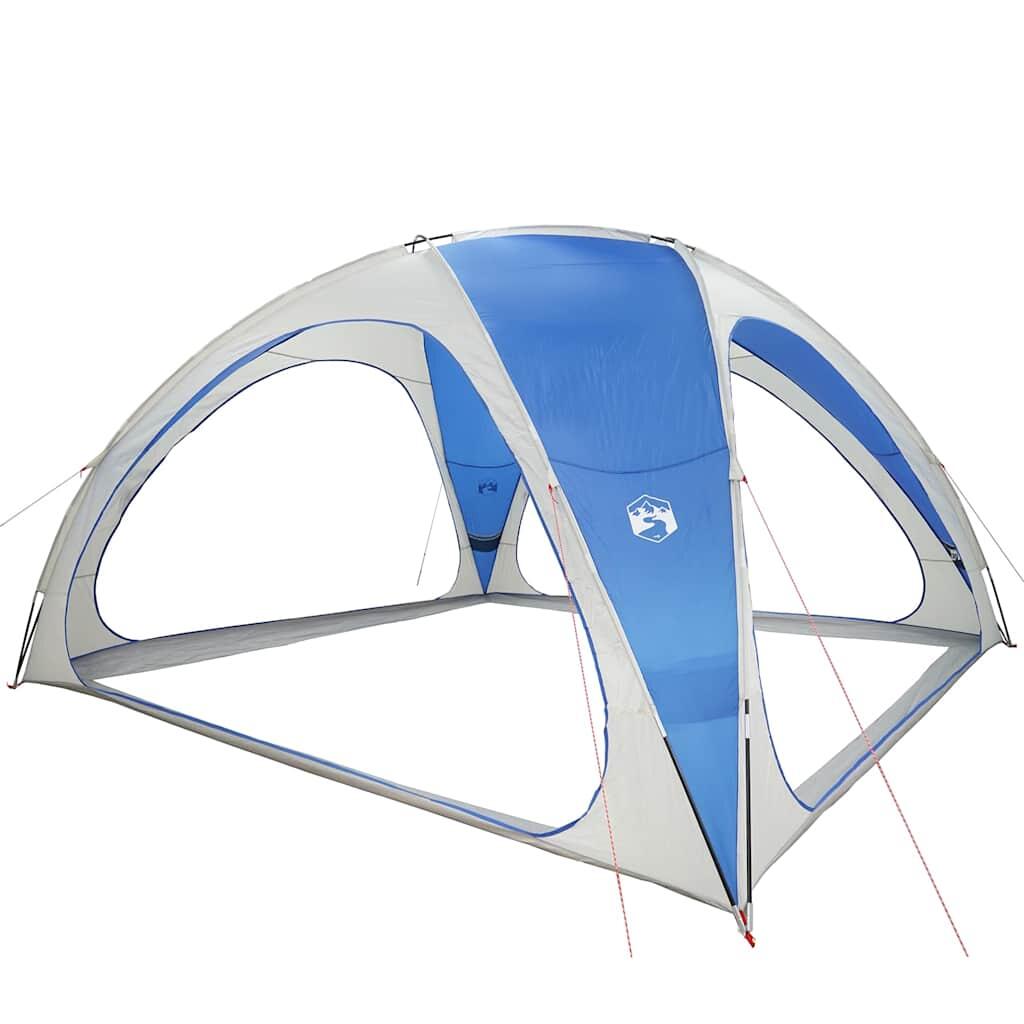 Carpa para fiestas VidaXL impermeable azul celeste 3/7