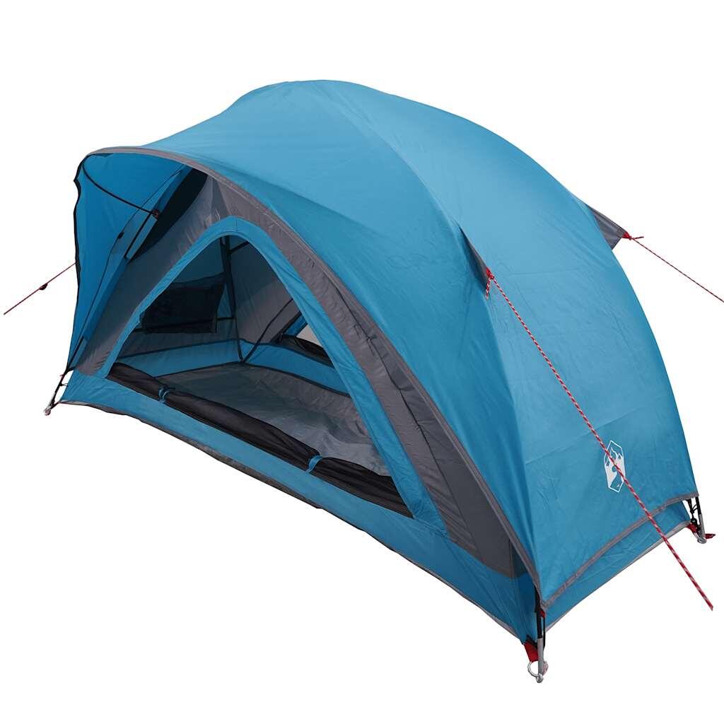 Tienda de campaña VidaXL 1 persona impermeable azul 3/7
