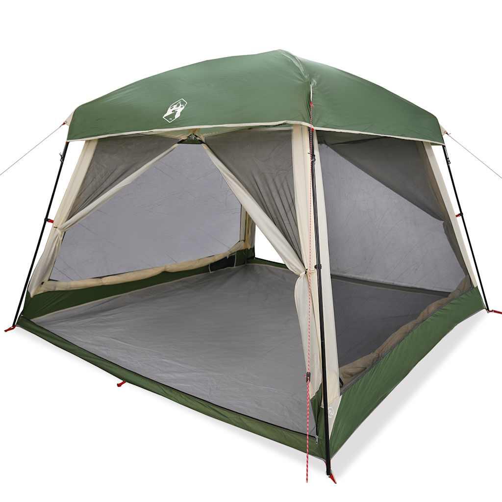 VidaXL tienda familiar impermeable para 6 personas, verde 2/7
