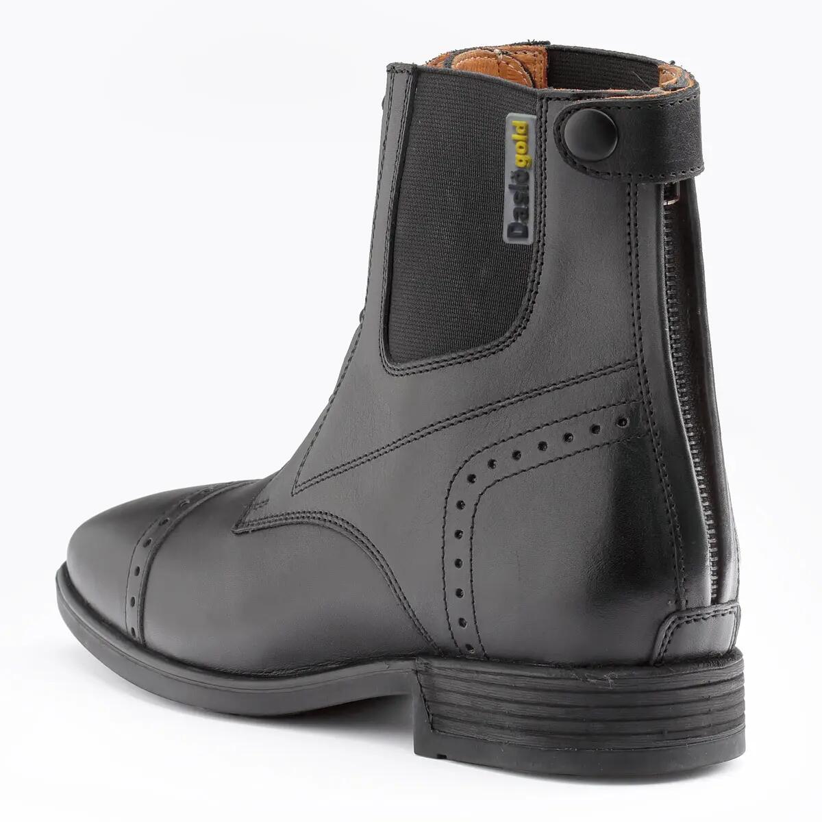 Botines de cuero con cordones elásticos Daslö 3/5