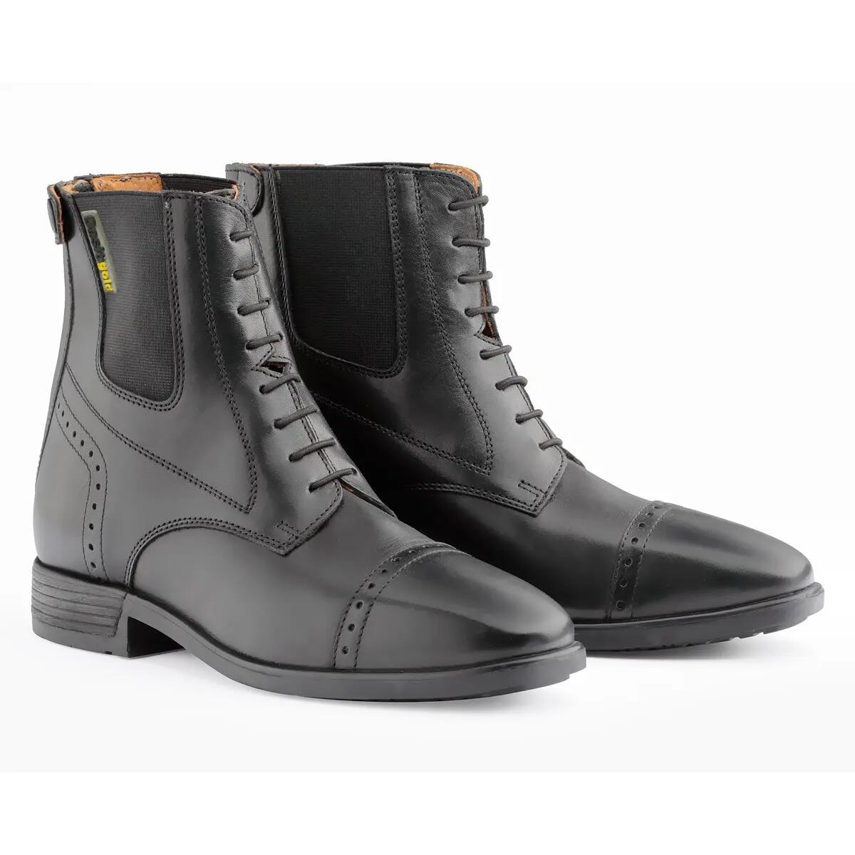 Botines de cuero con cordones elásticos Daslö 2/5
