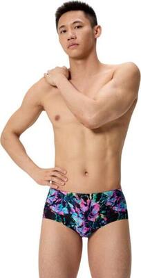 Speedo club training zwembroek met print voor heren roze/zwart