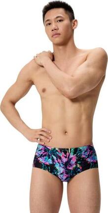 Slip de Bain Speedo Club Training imprimé Homme Rose/Noir