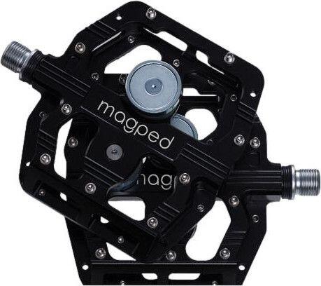 Par de pedais Magped Gravity Magnetic (Magnet 200N) Preto 3/4