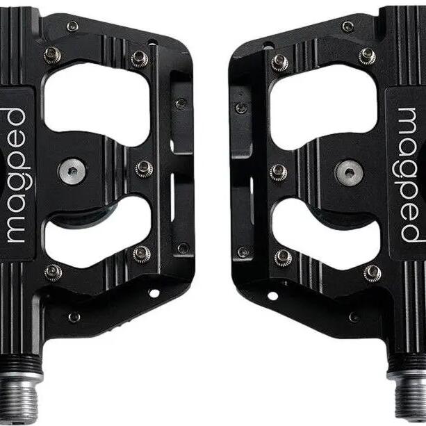 Pair of Magped Gravity Magnetic Pedals (Magnet 200N) Black