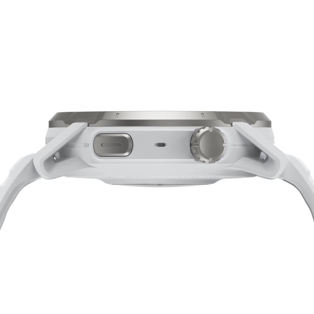 Coros Apex 4 46mm GPS horloge met witte siliconen armband 5/7