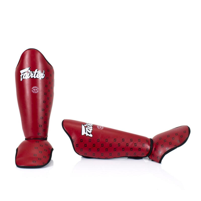 Protège-tibias Fairtex SP5 Rouge S 2/4