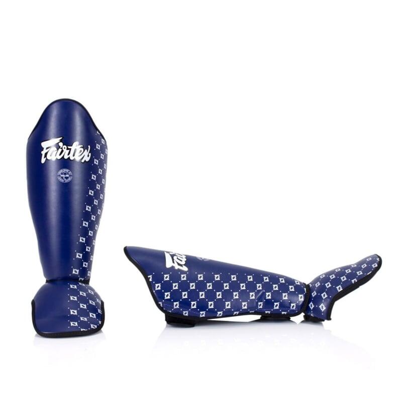 Shin Guards Fairtex SP5 Blue M 2/4