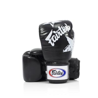 Guantoni da boxe Fairtex BGV1 – Nation Print – Nero – 14 oz