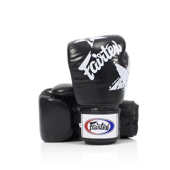 Gants de boxe Fairtex BGV1 – Nation Print – Noir – 16 oz