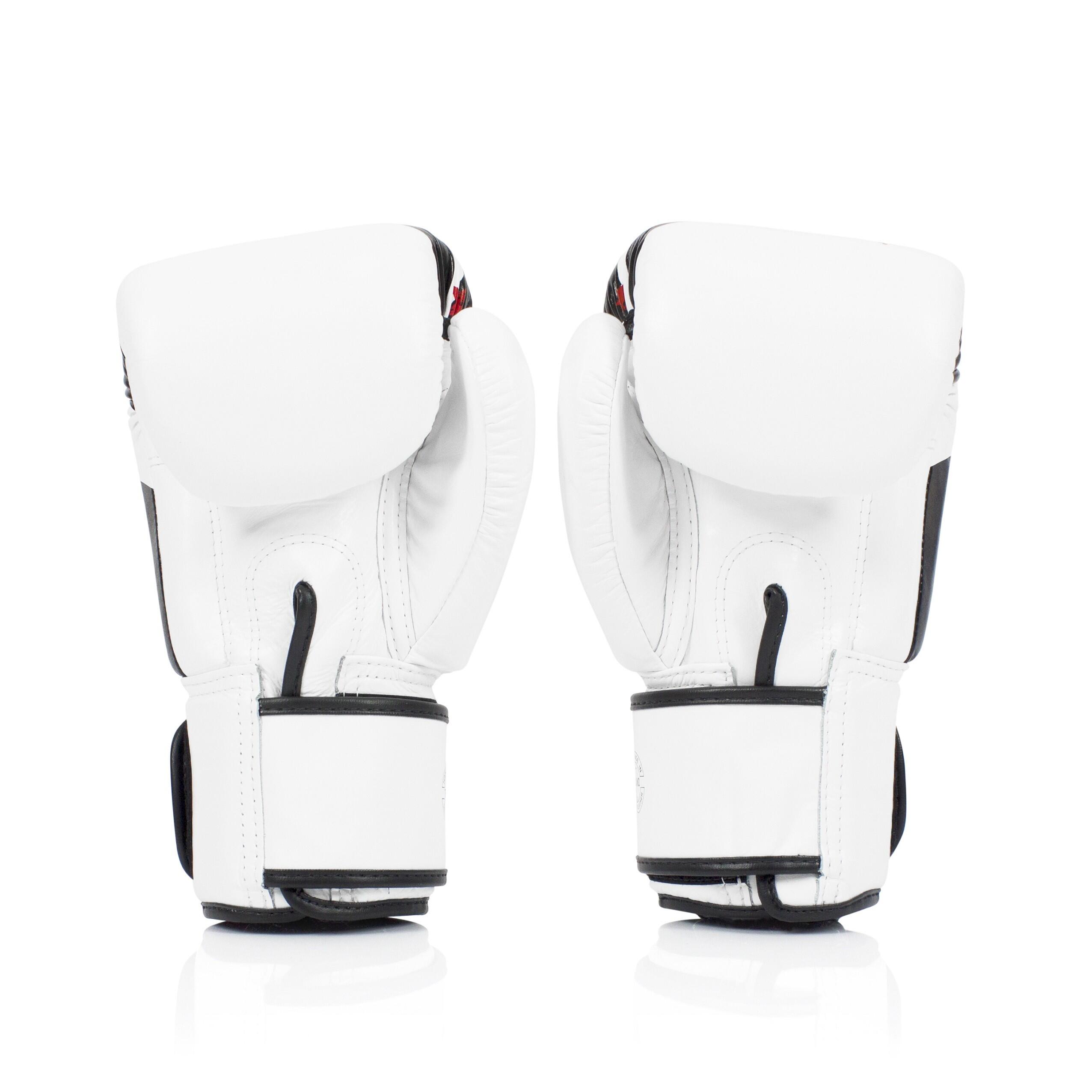 Boxhandschuhe Fairtex BGV1 – Nation Print – Weiss – 10 oz 4/4