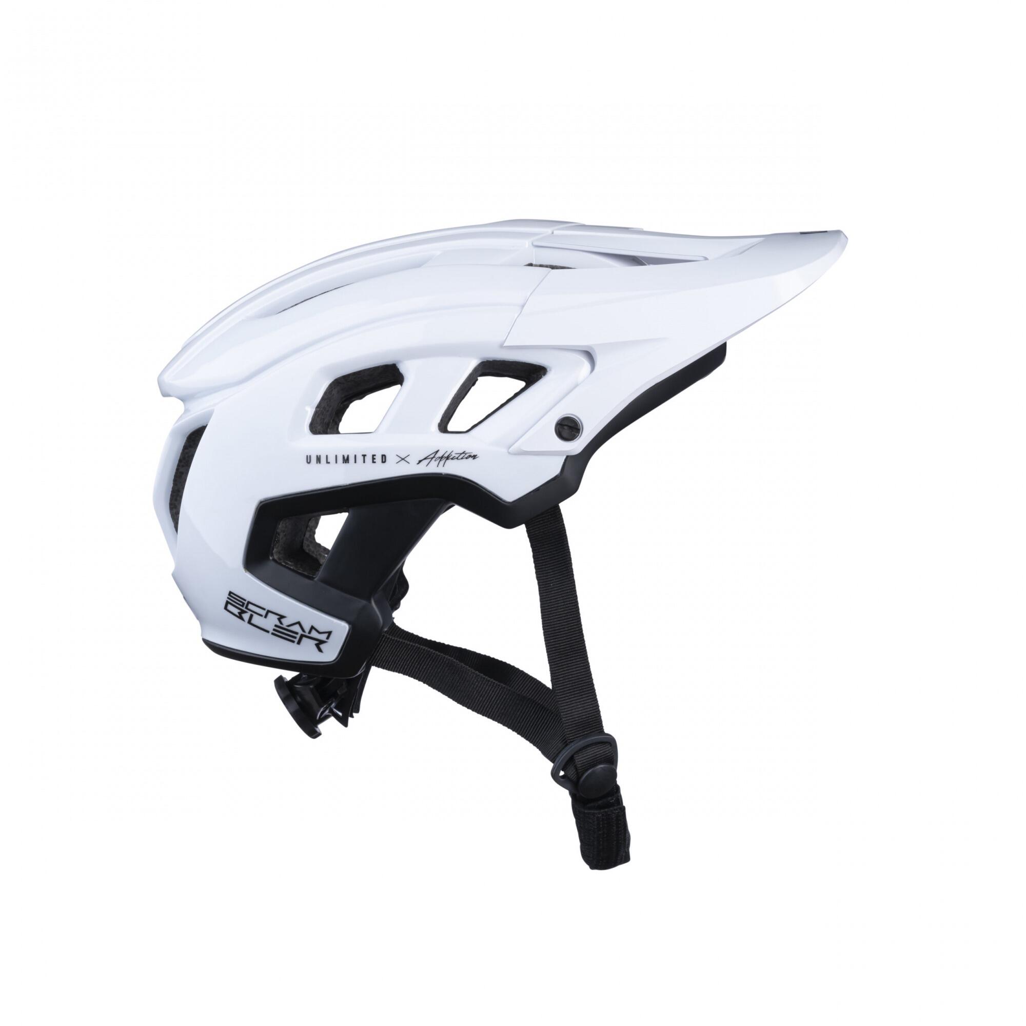 Casque Kenny Scrambler Blanc 4/7