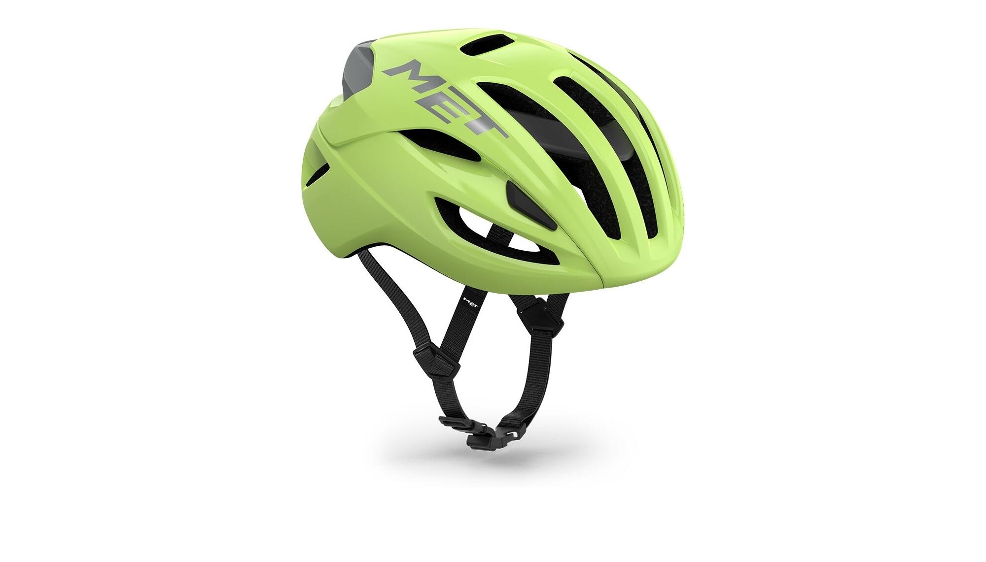 MET Rivale Mips Road Helm Lime Green 6/7