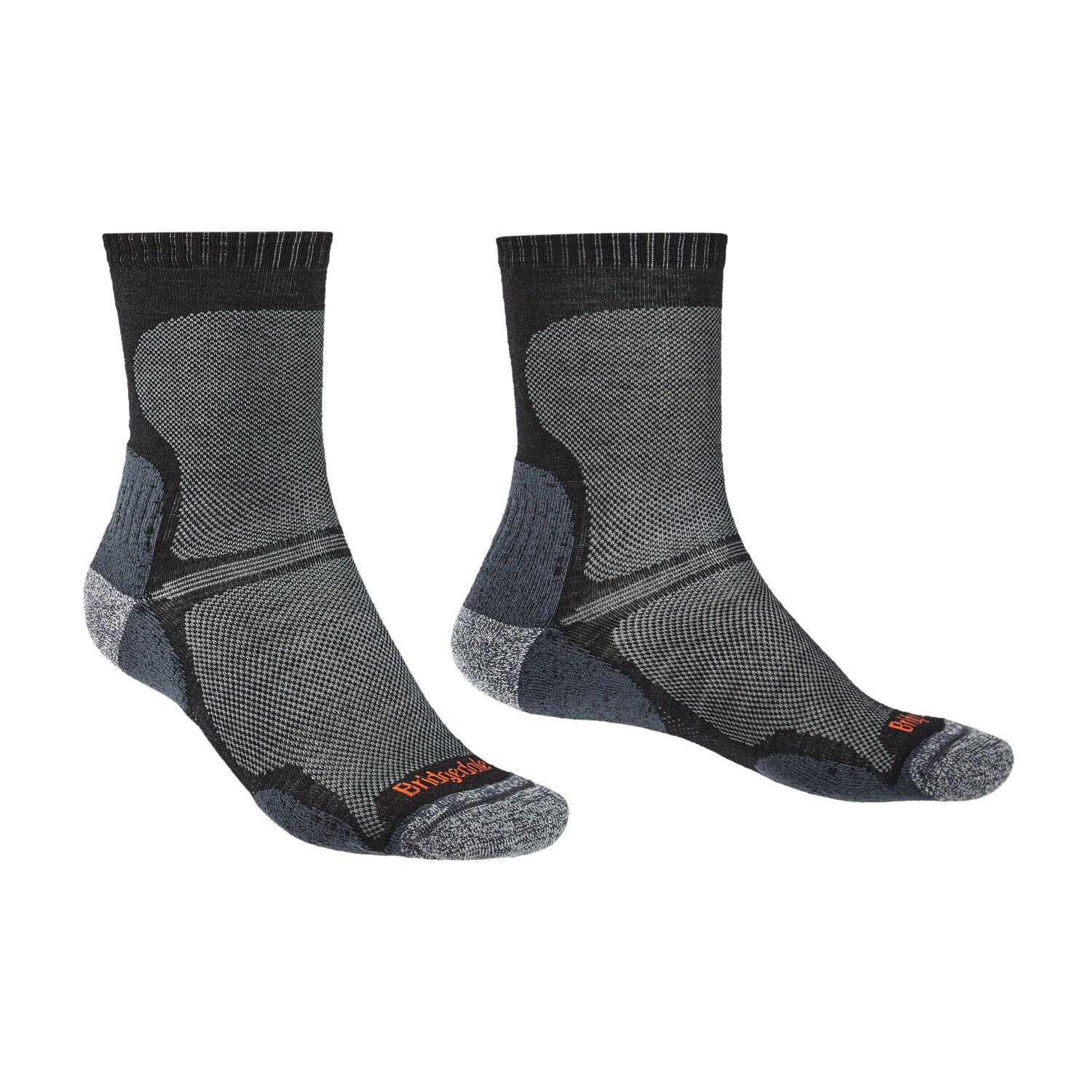 Bridgedale Hike Ultralight T2 Merino Crew - Zwart - Heren(44/47) 2/7